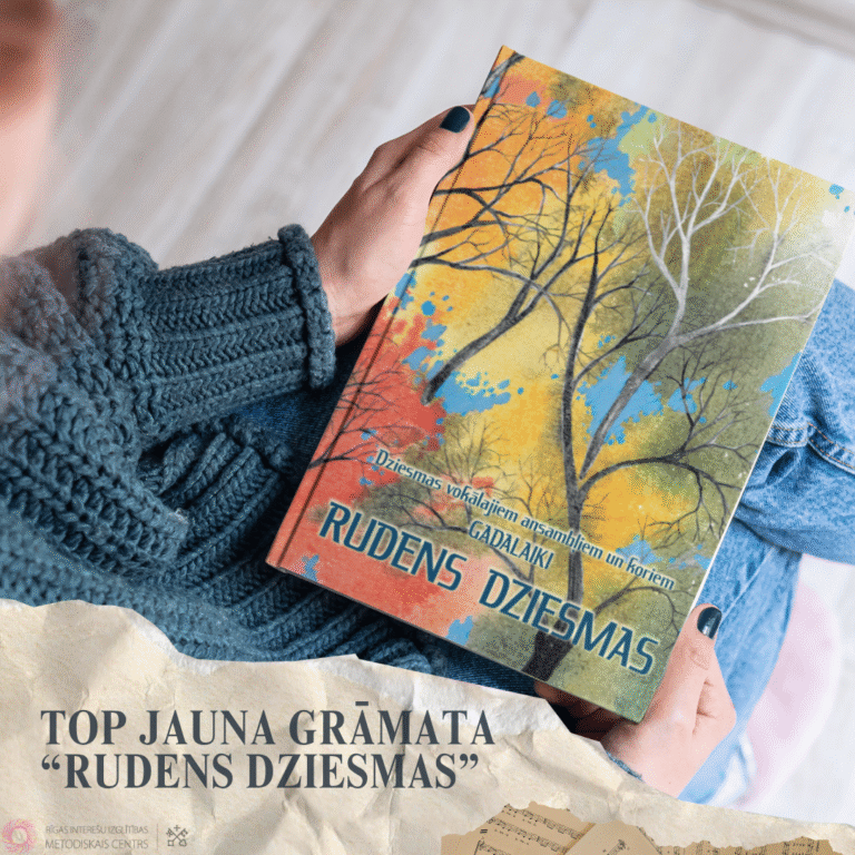 Rudens noskaņās top jauna nošu grāmata “Rudens dziesmas” vokālajiem ...