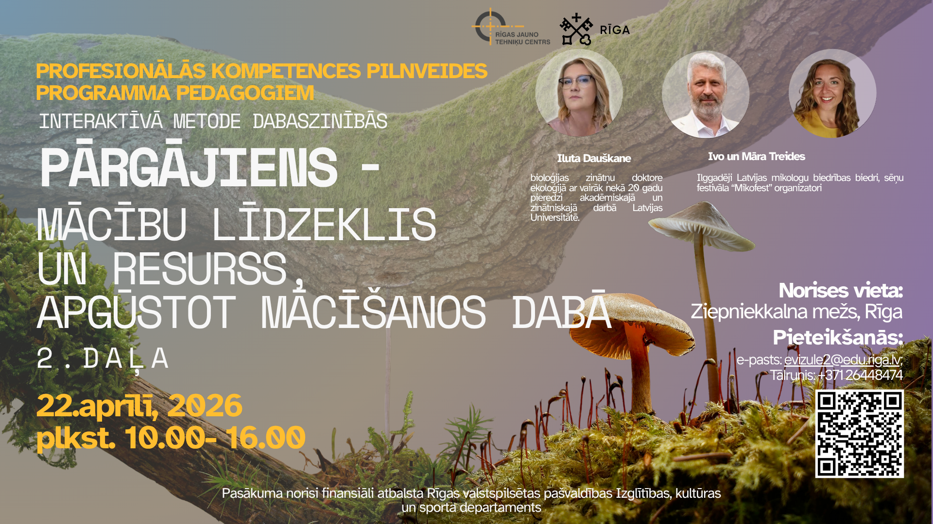 Kursu programma Interaktīvā metode dabaszinībās 2. daļa
