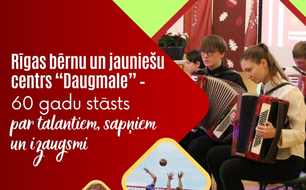 Rīgas bērnu un jauniešu centram “Daugmale” – 60!