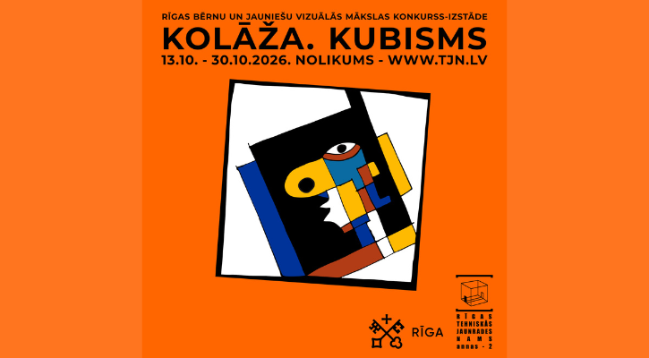 Piedalies vizuālās un vizuāli plastiskās mākslas konkursā‑izstādē “Kolāža.Kubisms”