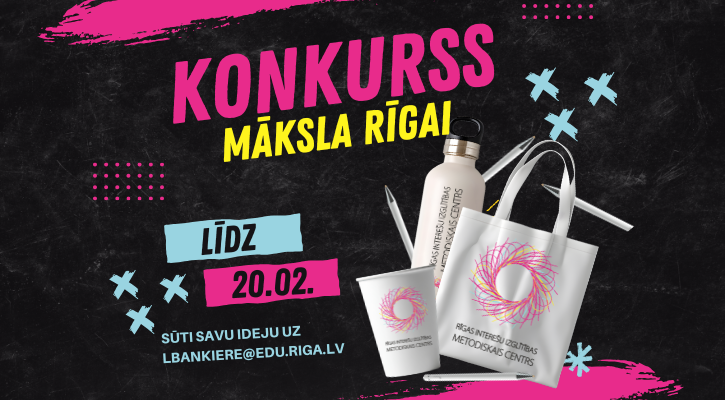 Pieteikumu iesniegšanas termiņš dizaina ideju konkursam “Māksla Rīgai”
