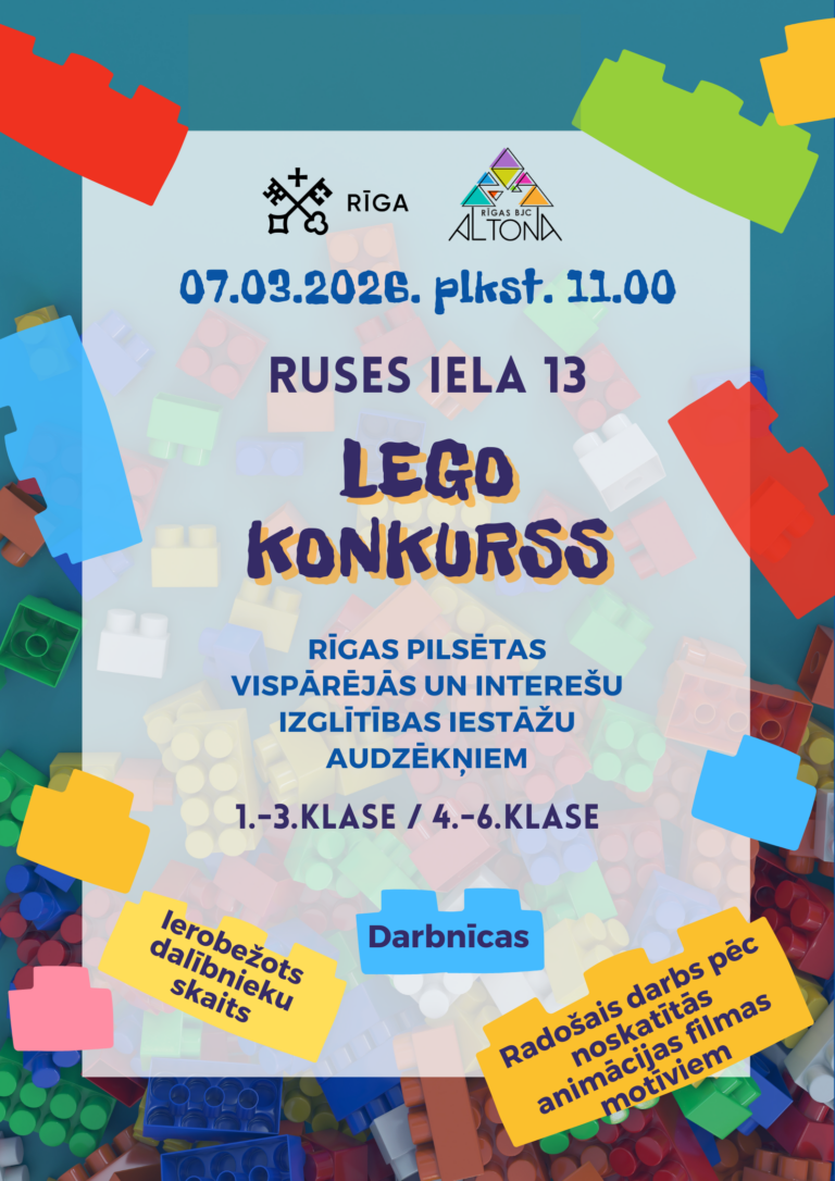 LEGO konkurss skolēniem