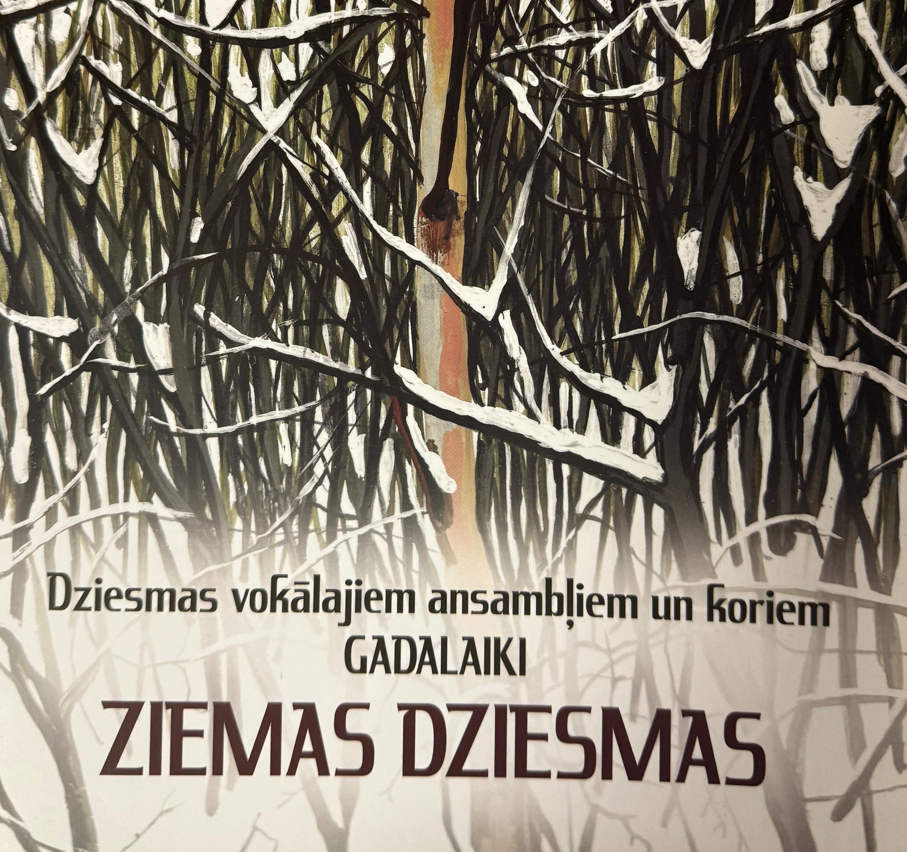 Dziesmas vokālajiem ansambļiem un koriem – Gadalaiki. Ziemas dziesmas