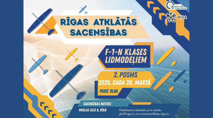 Rīgas atklātās sacensības F-1-N klases lidmodeļiem