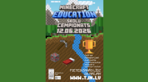 Sacensības “Minecraft skolu čempionāts 2026”