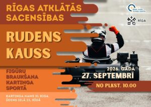 Rīgas atklātās sacensības "Rudens kauss" figūru braukšana kartinga sportā