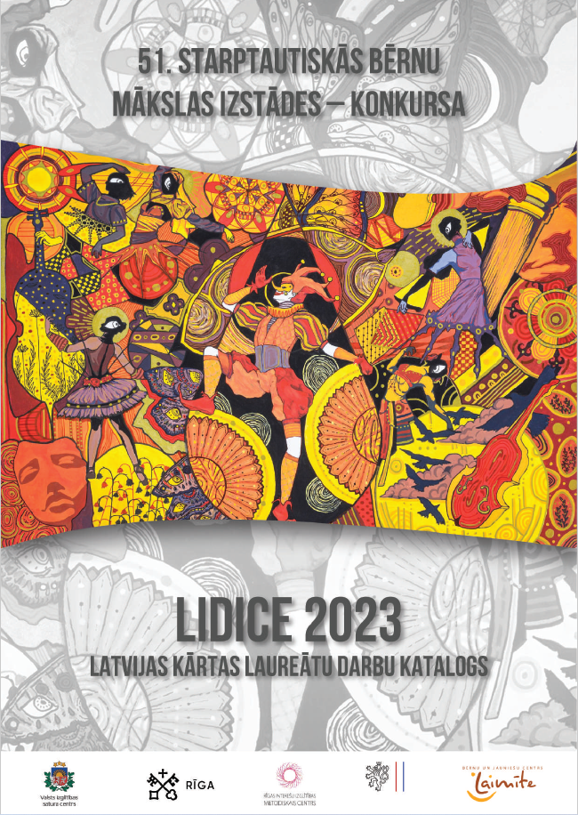 51. Starptautiskā bērnu mākslas konkursa Lidice 2023 Latvijas kārtas laureātu darbu digitālais katalogs